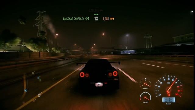 Ночь, город и NFS 2015. Мои первые заезды!