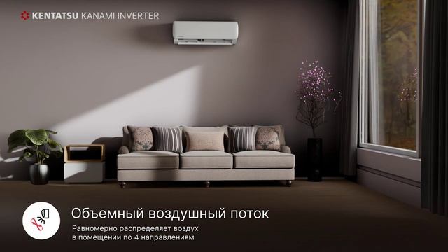 Кондиционеры Kentatsu KANAMI INVERTER в Климат Групп