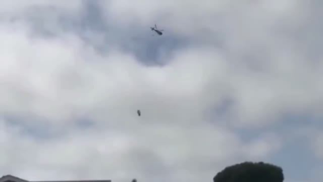 НЛО в Сопровождении Вертолета