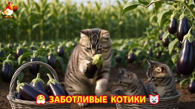Заботливые котики спешат на помощь (93)