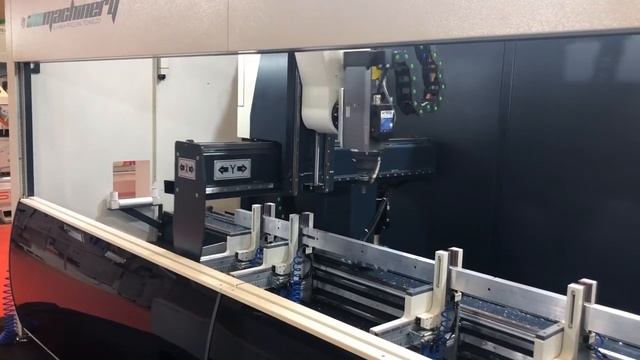 ino XC 3000 - 8 Meters 4 Axis CNC Profile Machining Center with Enclosure