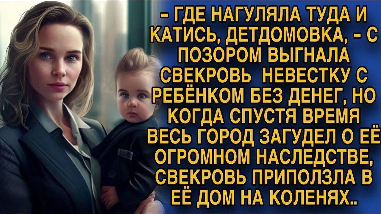 - ГДЕ НАГУЛЯЛА, ТУДА И КАТИСЬ! - С ПОЗОРОМ ВЫГНАЛА НЕВЕСТКУ ИЗ ДОМА СВЕКРОВЬ,НО УЗНАЛА О ЕЕ ДЕНЬГАХ