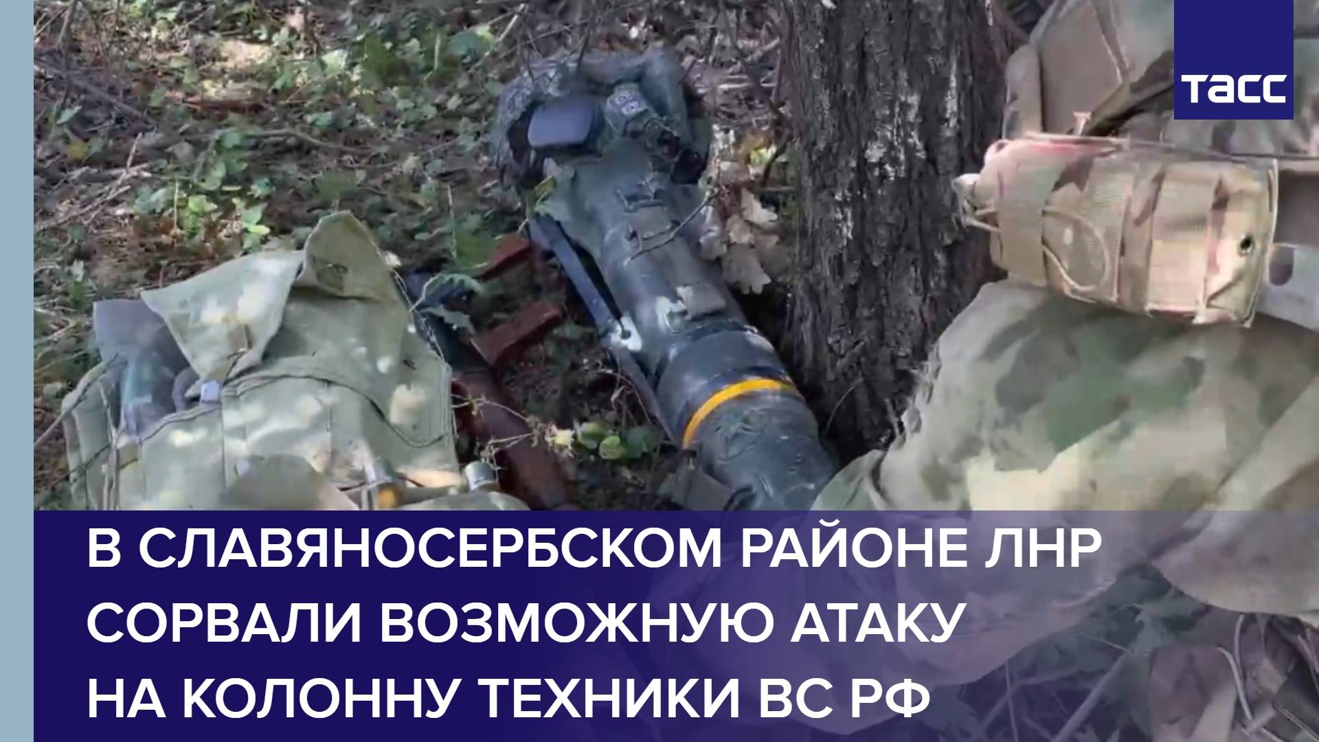 В Славяносербском районе ЛНР сорвали возможную атаку на колонну техники ВС РФ