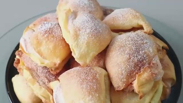 Печенье с кремом, простой рецепт в описании