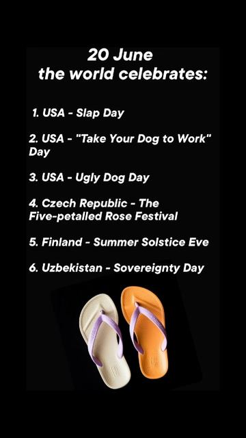 20 June the world celebrates #holiday #happy #popular #june