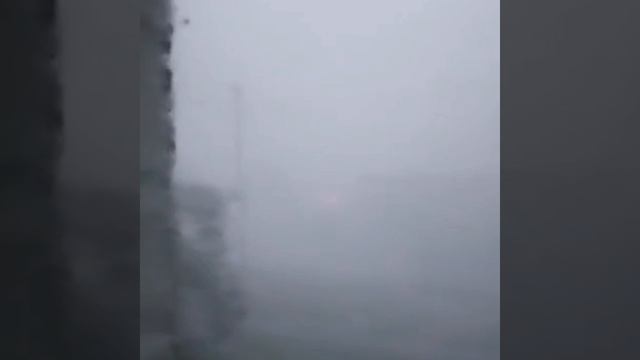 Сильные грозы в Новосибирской области.
