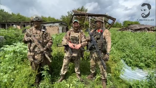 Российские бойцы освободили н.п Яблоновка (Сумская обл.) 12.06.25  🇷🇺💪