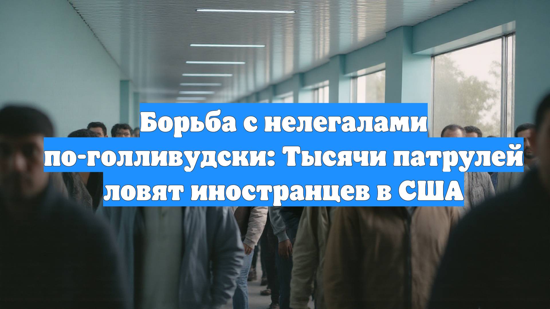 Борьба с нелегалами по-голливудски: Тысячи патрулей ловят иностранцев в США