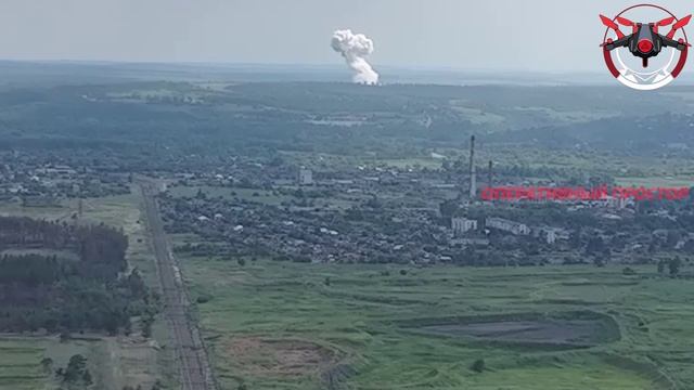 Авиаудар по позиции Всу на окраине Купянска 💥🇷🇺👊