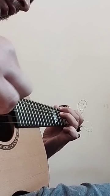 Фрагмент пьесы для гитары+ Guitar piece fragment