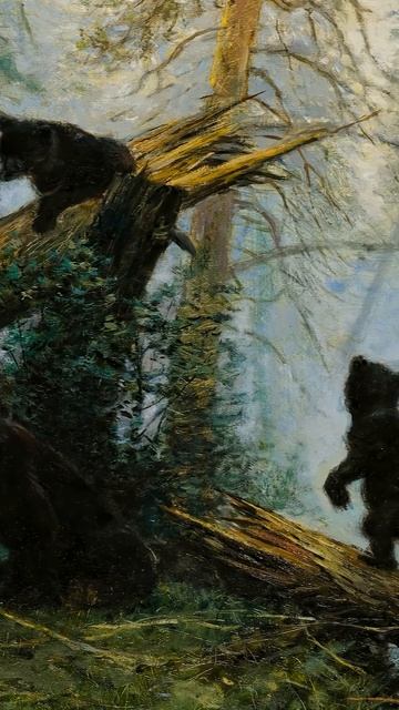 Иван Шишкин "Утро в сосновом лесу"