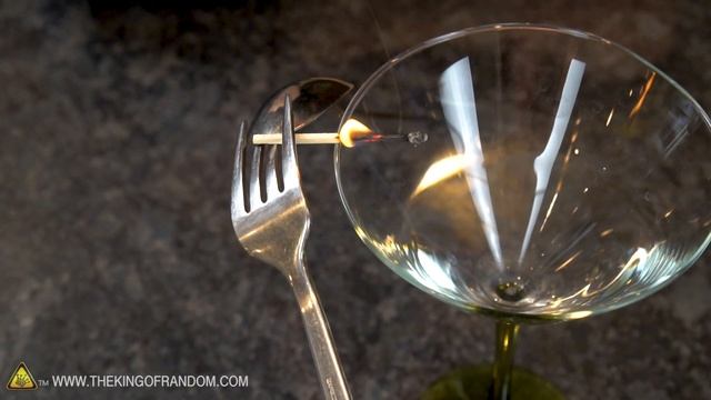 Balancing Matchstick Trick - TKOR Shows You How To Do The Fork Balance Trick