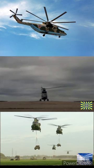 Ми-26 🇷🇺💪💯✌️👌 и ... CH-47 Chinook