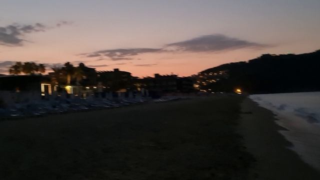 Вечернее море