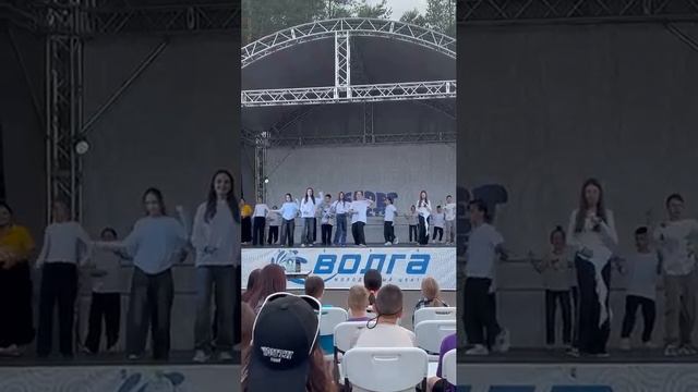 Елизавета Федорова в лагере "Волга"