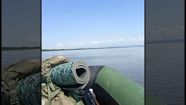 По пути на рыбалку. Вид с лодки