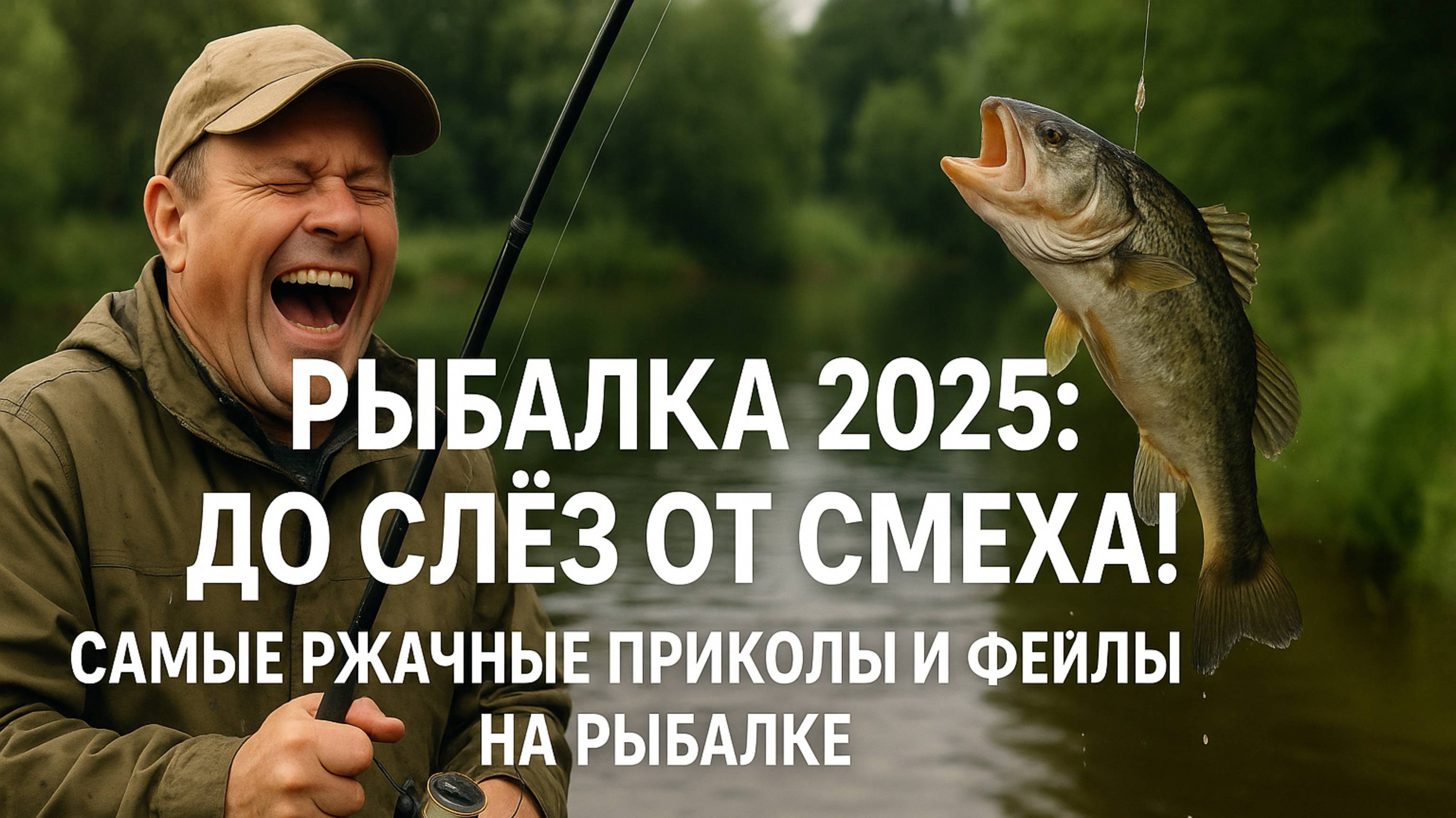 Рыбалка 2025- до слёз от смеха! Самые ржачные приколы и фейлы на рыбалке