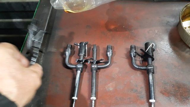 Форсунки ч_образные Транзит проверка на стенде из Казани