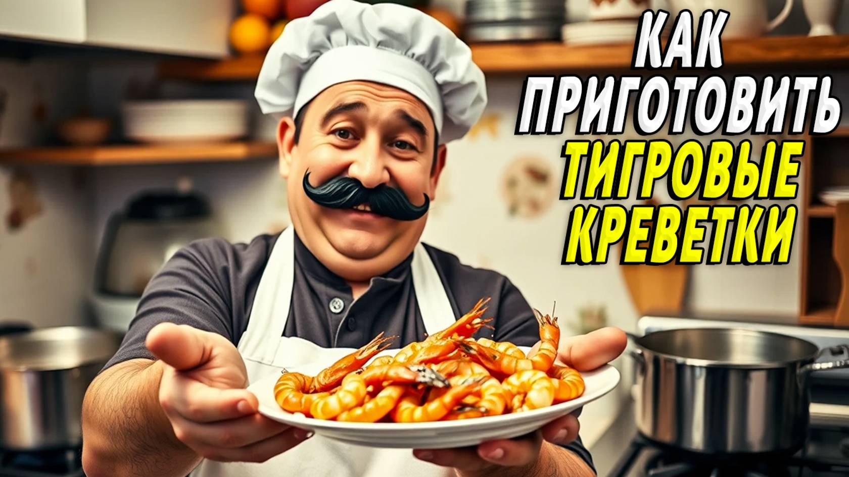 Как приготовить тигровые креветки