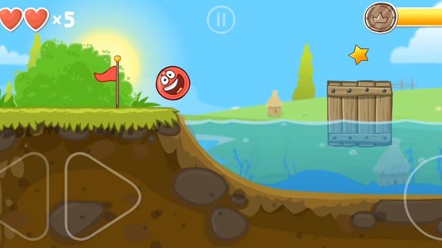обзор на игру красный шарик#3