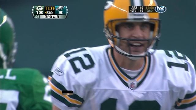 Rodgers & Vick go head to head: Eagles vs Packers | Week 1, 2010