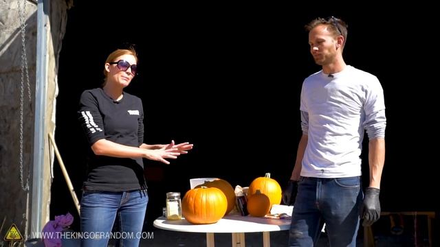 Carve a Perfect Pumpkin In One Second With SCIENCE