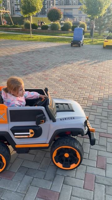 Тестирую новый транспорт с Папой 😜🫶🏼👍🏼