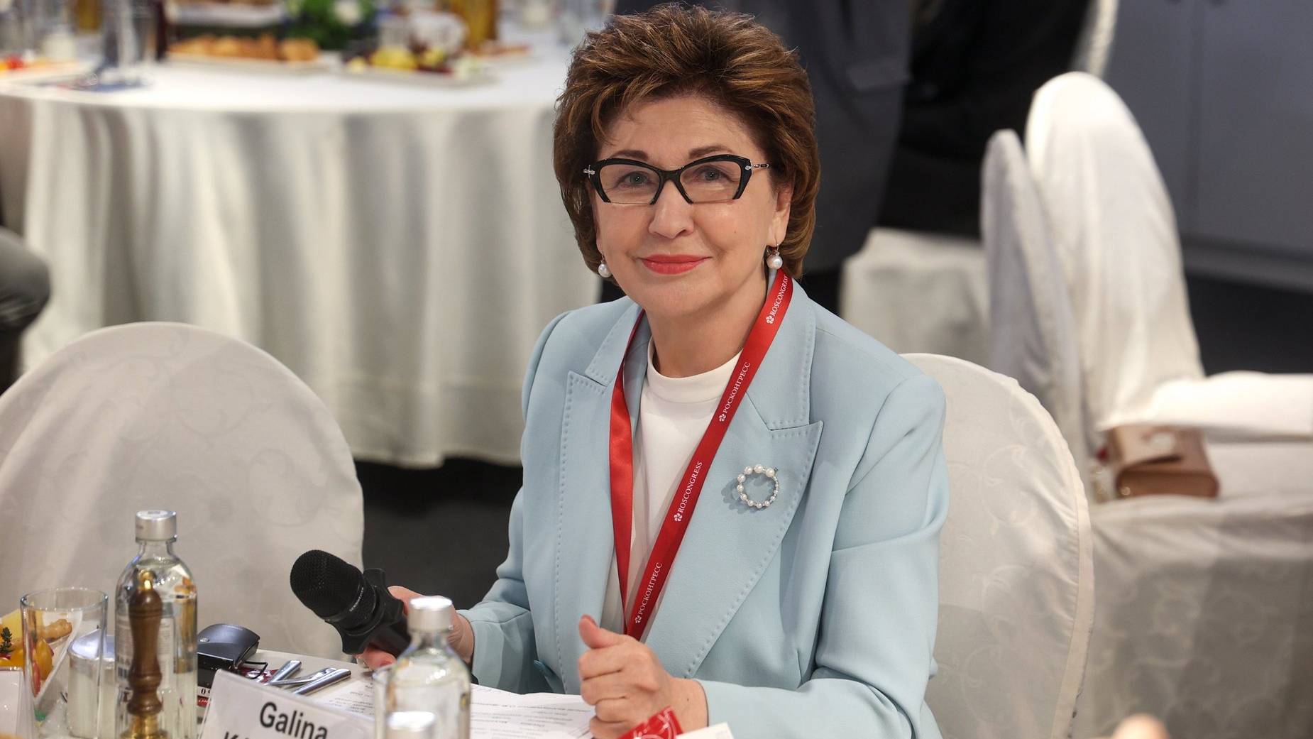 Галина Карелова  приняла участие в бизнес-завтраке в рамках ПМЭФ-2025