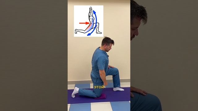 Одна мышца две боли Колено и Таз