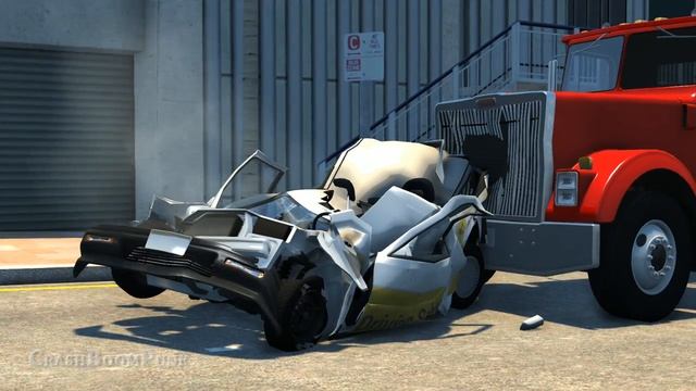 Краш тест: BeamNG Drive High Speed Crashes #40