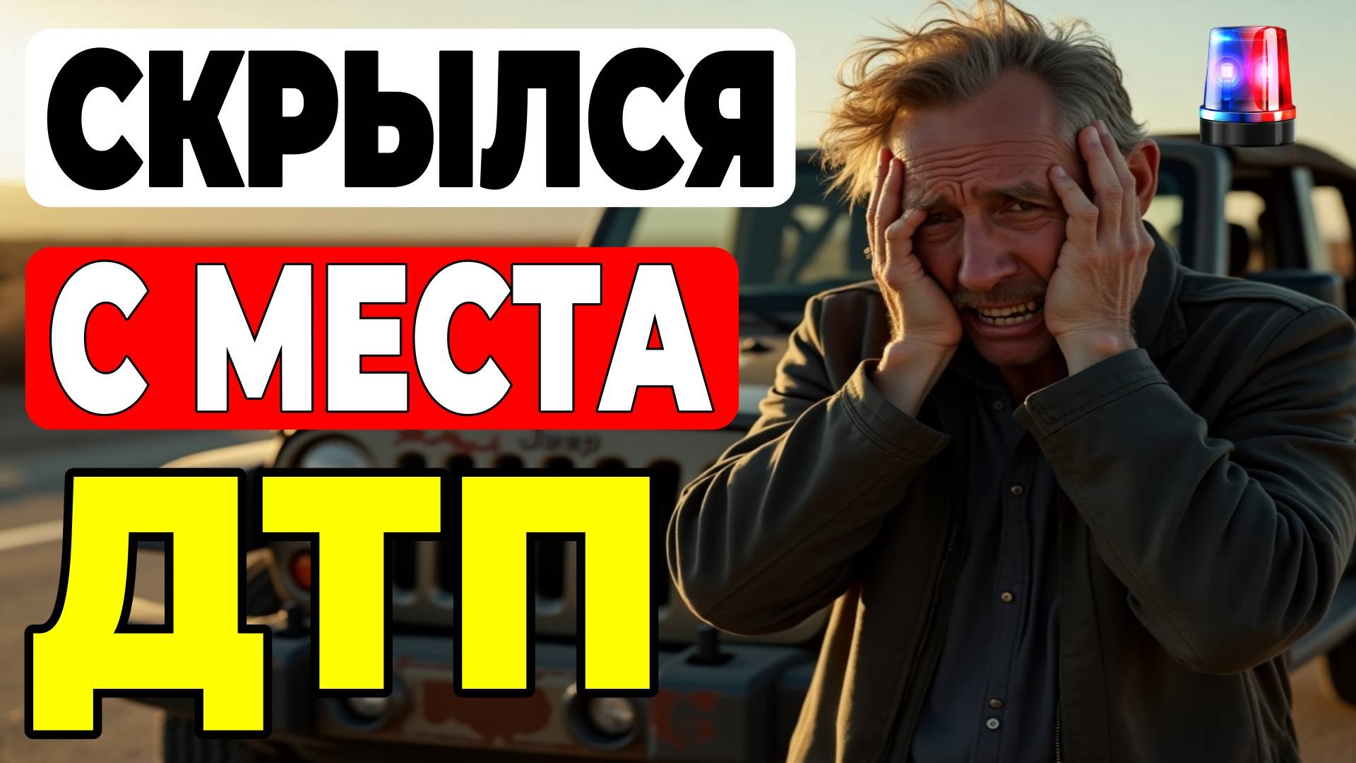 Скрылся с места ДТП! Что будет? Что делать? Какой будет штраф?