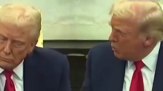 ☺️В голове у Трампа)Немного шутки