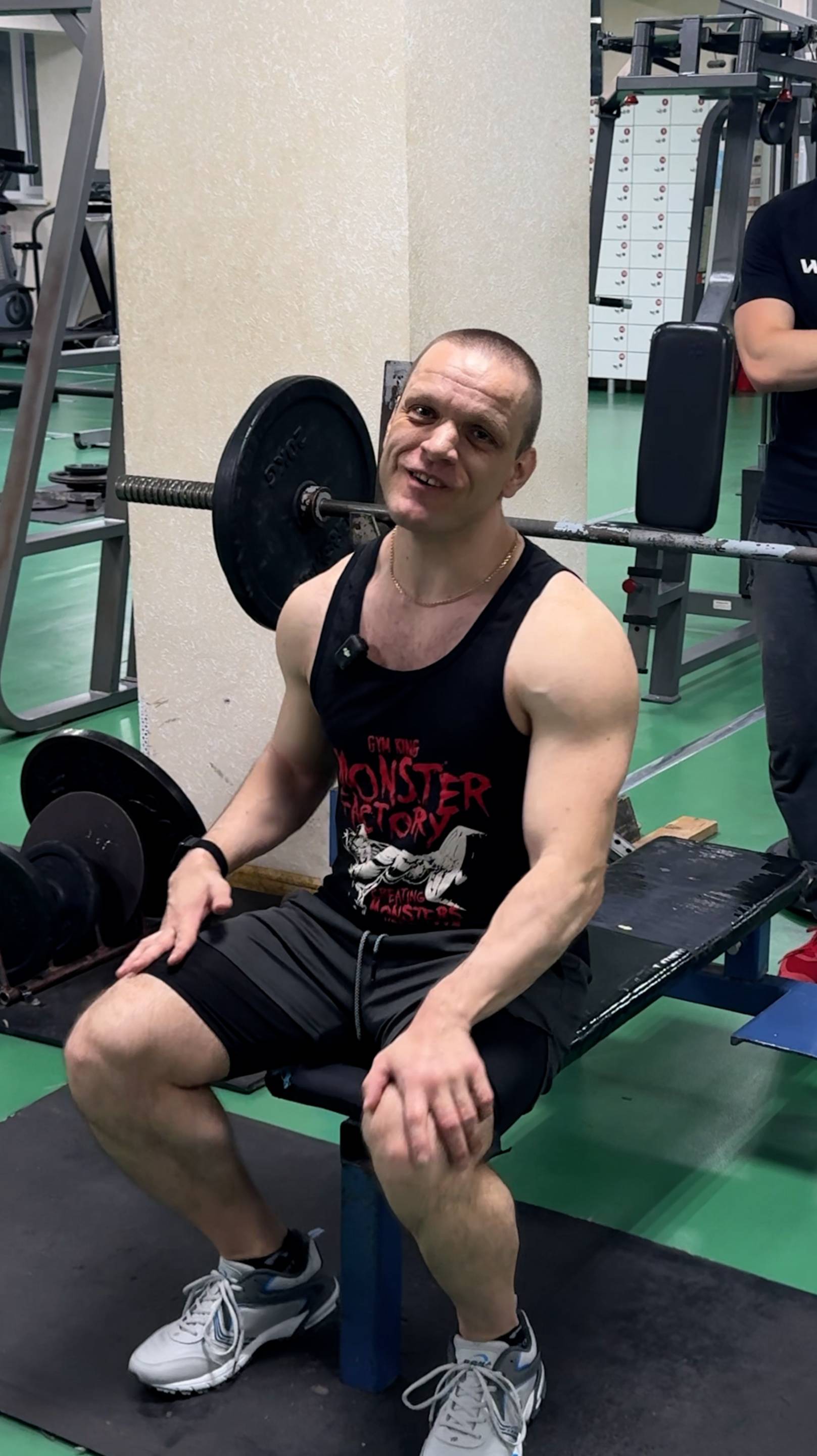 Жим лежа ДРЫЩАВСКОЙ ШТАНГИ 90КГ