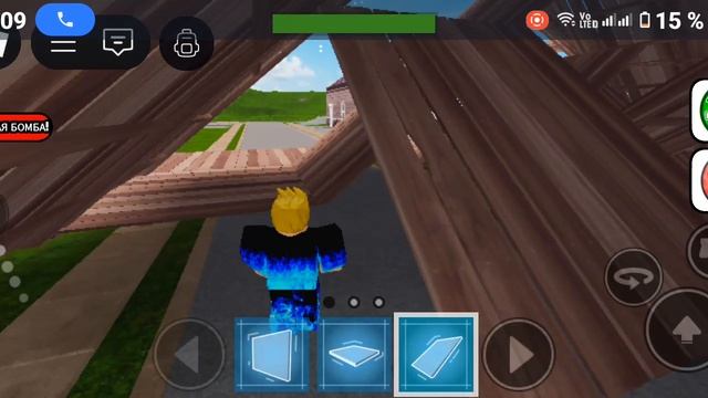 Играем в Фортлайн в Роблокс с другом