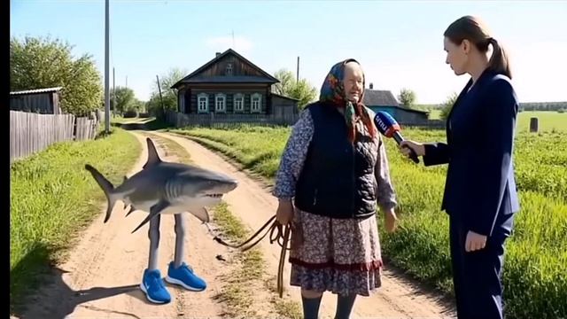 Бабушка завела тралеро трала🦈👟