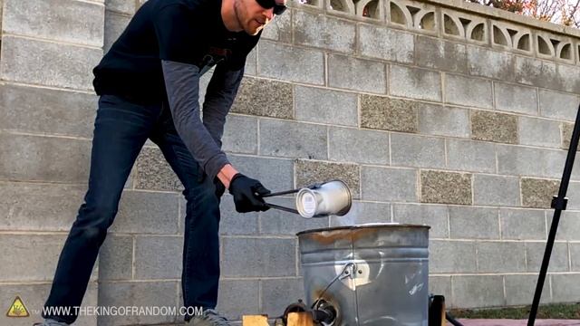 -321°F Liquid Nitrogen vs 2000°F Metal Foundry! TKOR’s Liquid Nitrogen vs Fire Science Experiment