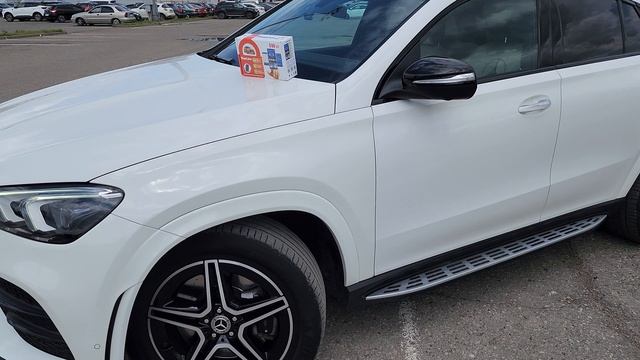 Mercedes GLE - установили охранный комплекс с автозапуском и управлением с телефона StarLine S96 GSM