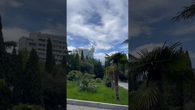 Ялта. Приморский парк🐦 🌴