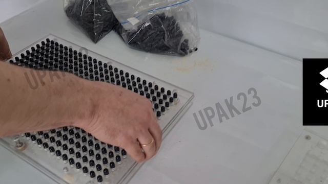 Наполнитель капсул на 400 шт. оргстекло