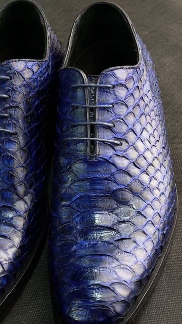 Оксфорды из кожи питона🐍