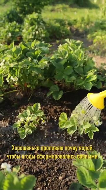 🍓 Что нужно делать для отличного урожая клубники