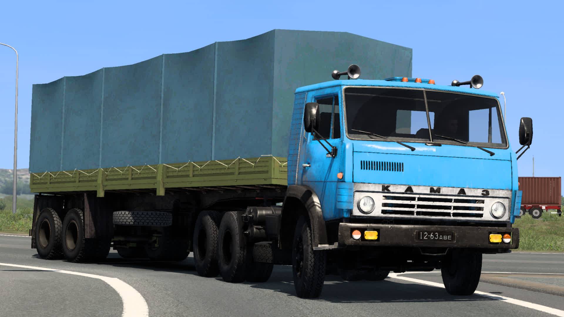 335 / ETS 2 1.53 / Русская сборка / КАМАЗ 5410 / В Казахстан.