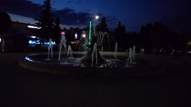 Фонтан на Петровском бульваре.