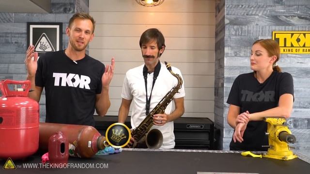 Playing a Bagpipe with Helium