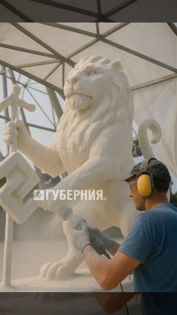 Сотрудники ТРК «Губерния-33» тоже немножко скульпторы…