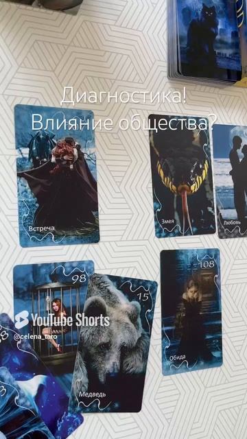 Диагностика Вас на картах? Влияние родственников?