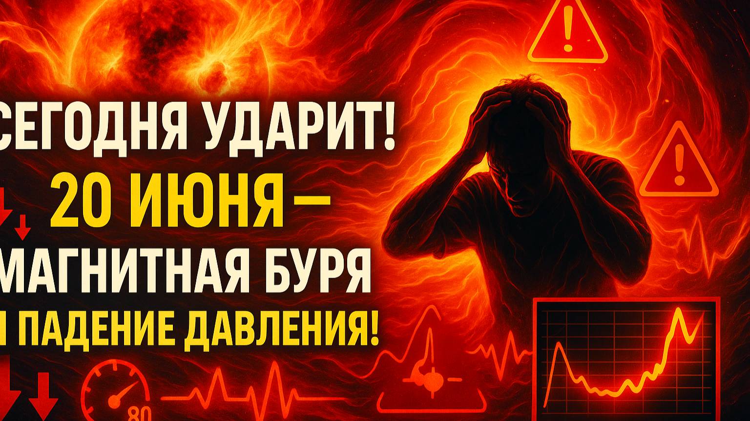 БУРЯ НА ПОДХОДЕ! ВАЖНО: 20 ИЮНЯ ЗЕМЛЮ ТРОНЕТ СОЛНЕЧНЫЙ УДАР!