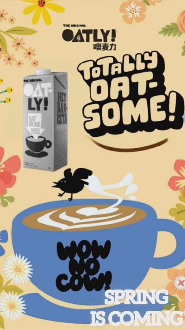 Весенние рецепты кофе от OATLY BARISTA