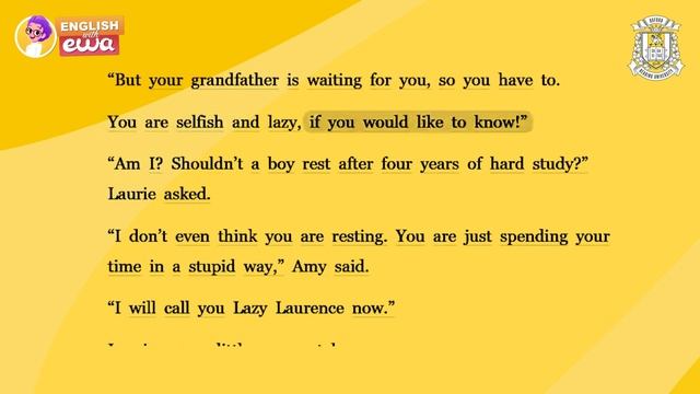 Little Women  English Audiobook, Level A2 💓 Learn English Through Story 🎧 PART 3 ❄️