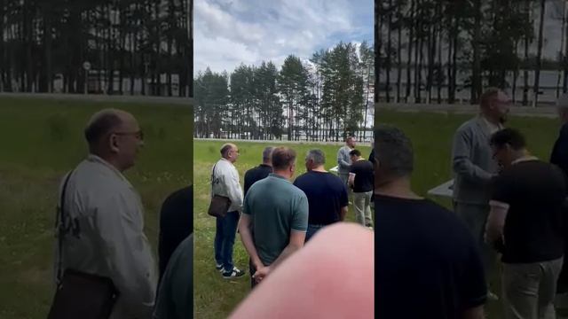 ЯВВФУ Юбилейная встреча. Вручение подарков в "Песках" 12.06.2025